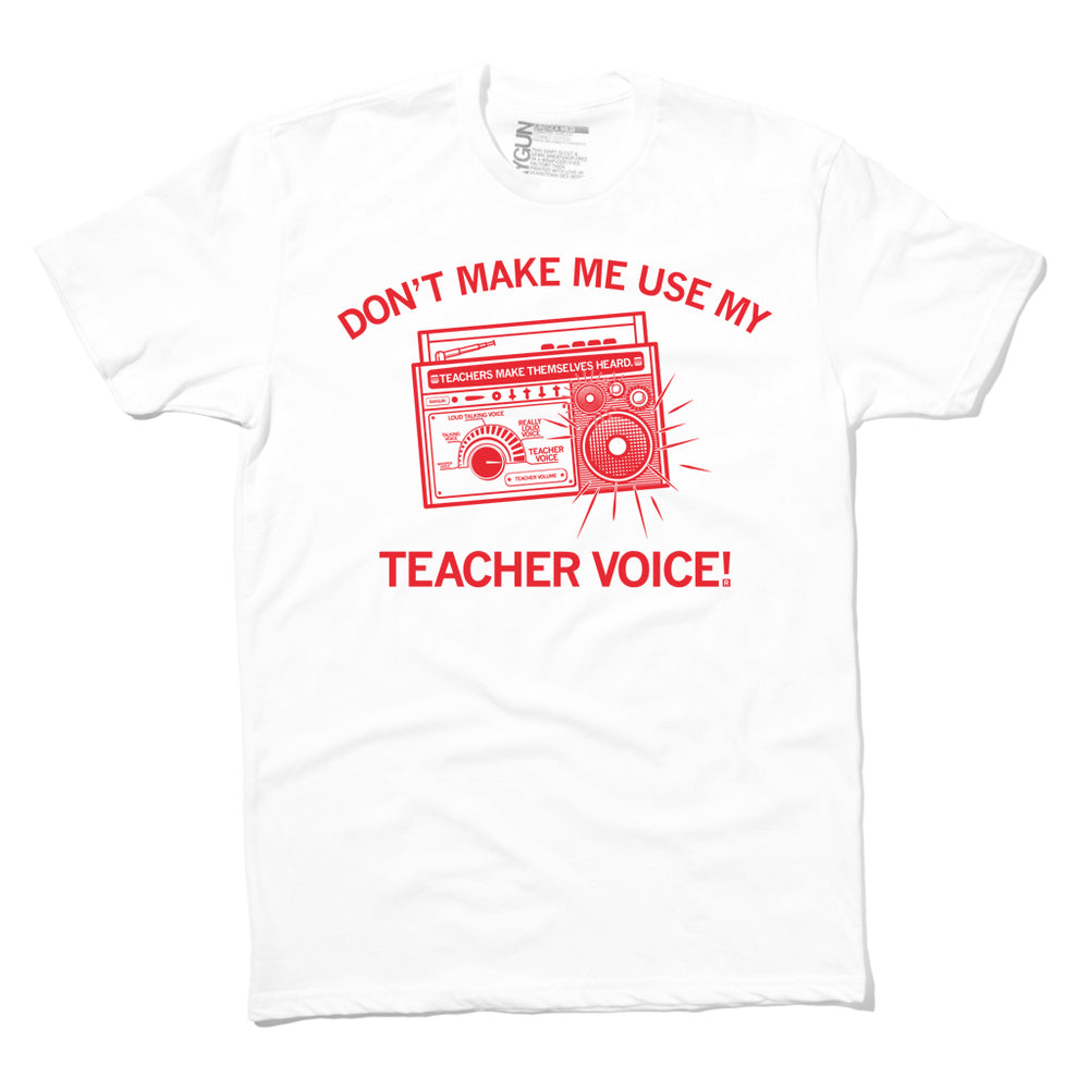 Use My Teacher Voice Graphic