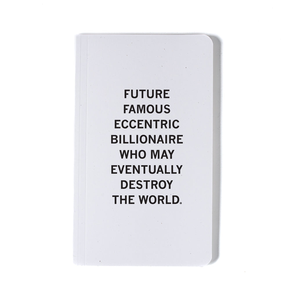 Future Famous Billionaire Notebook