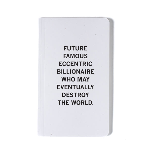 Future Famous Billionaire Notebook