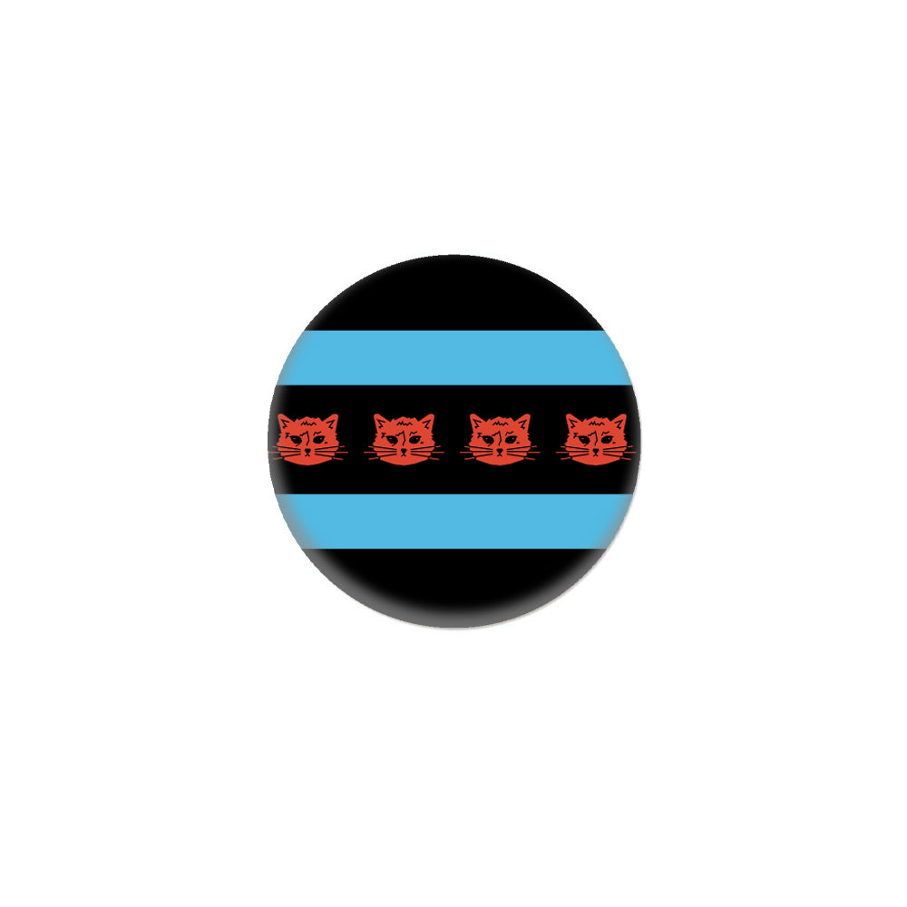 Chicago Flag Gary 1" Button
