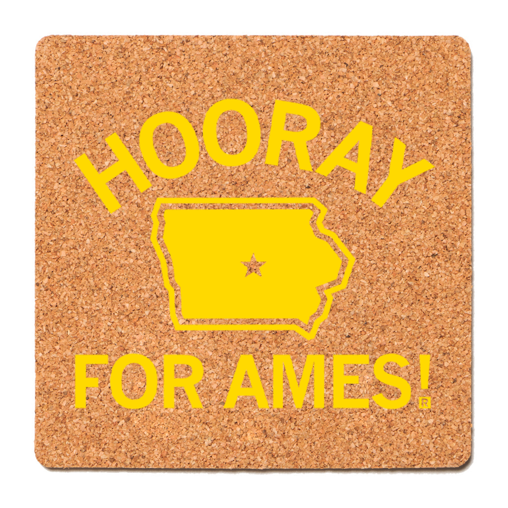 Hooray For Ames! Coaster