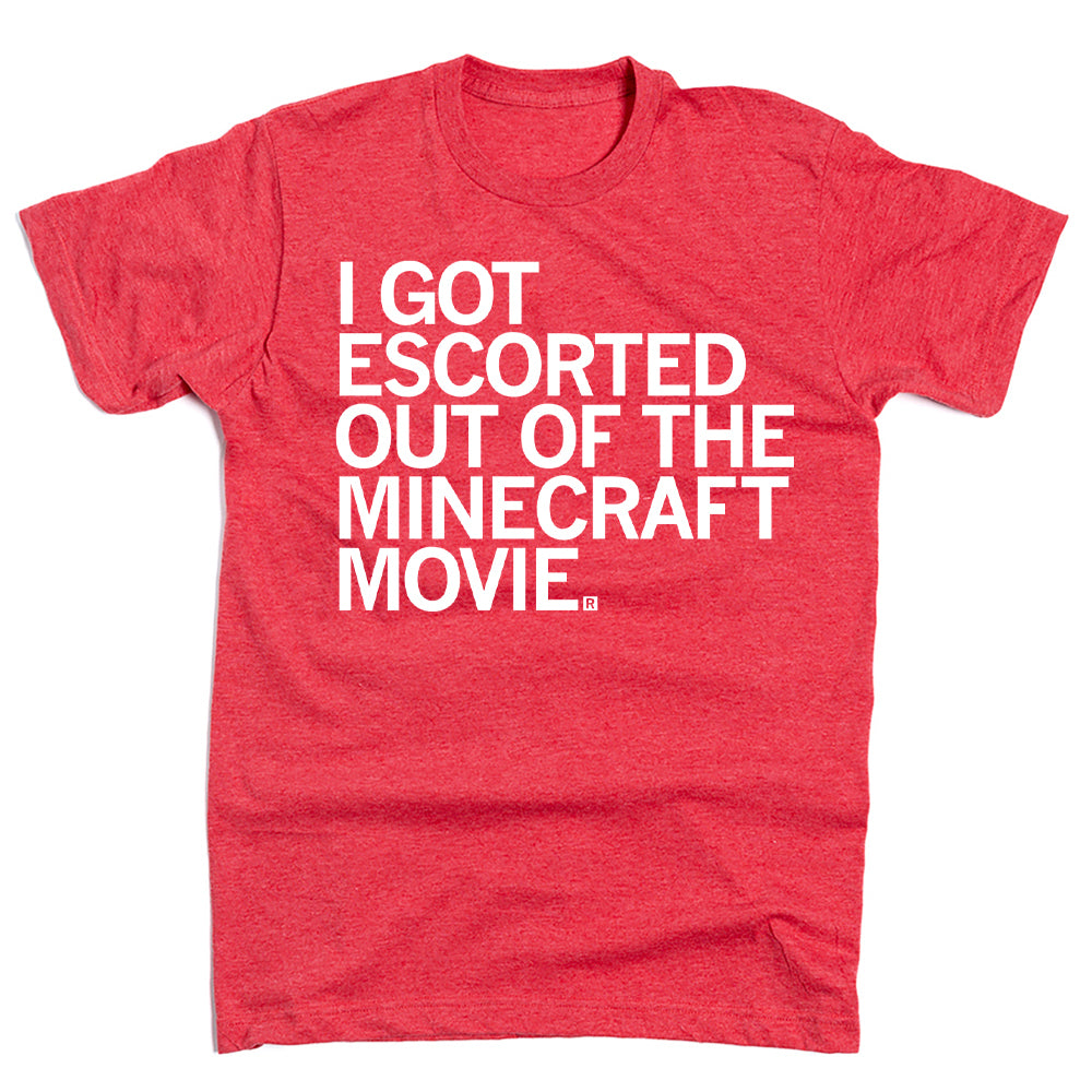 I Got Escorted Out of the Minecraft Movie