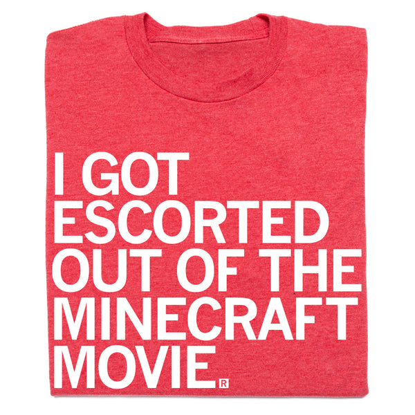 I Got Escorted Out of the Minecraft Movie