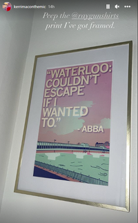 Waterloo: Couldn't Escape Illustration Poster