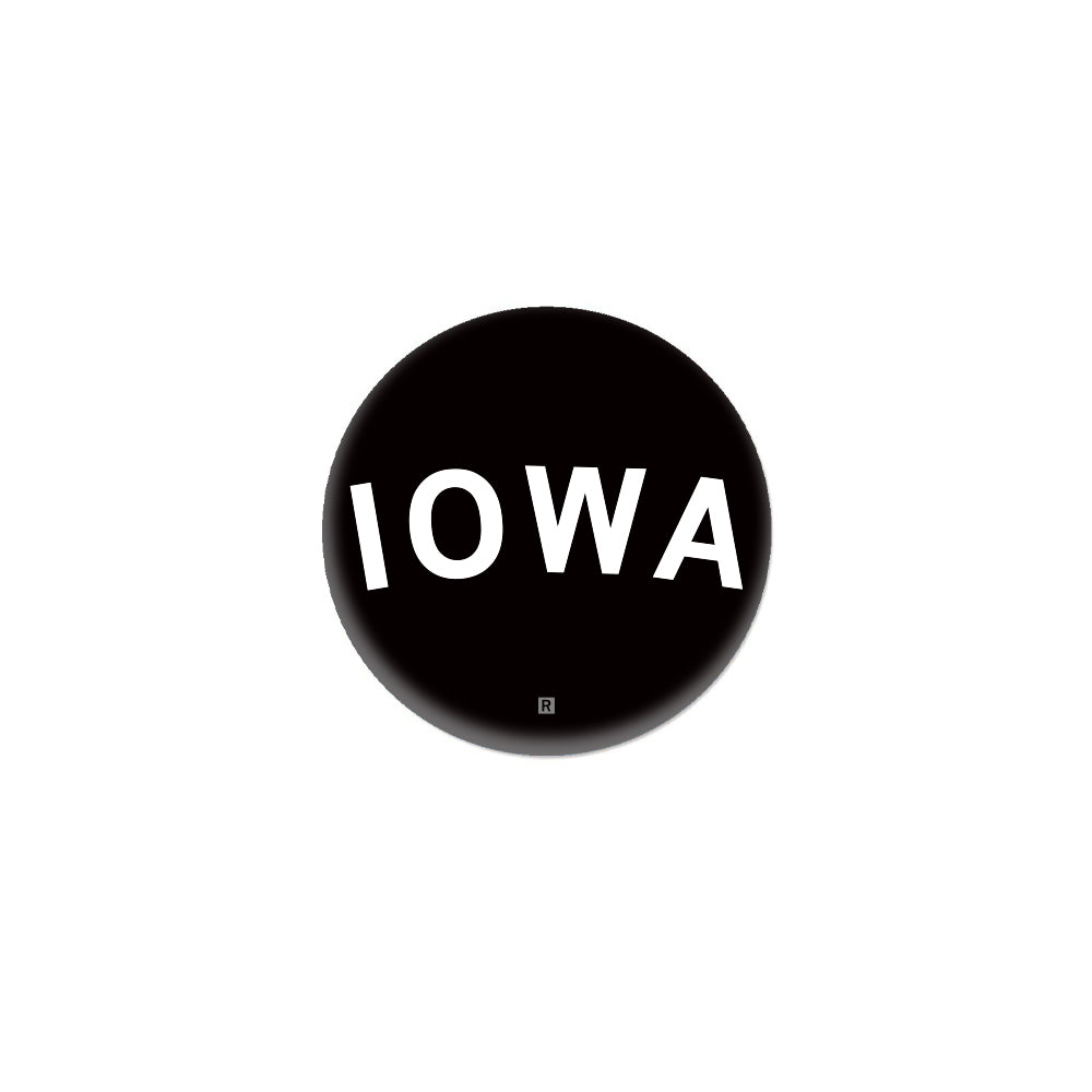 Iowa 1" Button