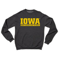 Iowa: Great Colors Easy To Spell Crew Sweatshirt