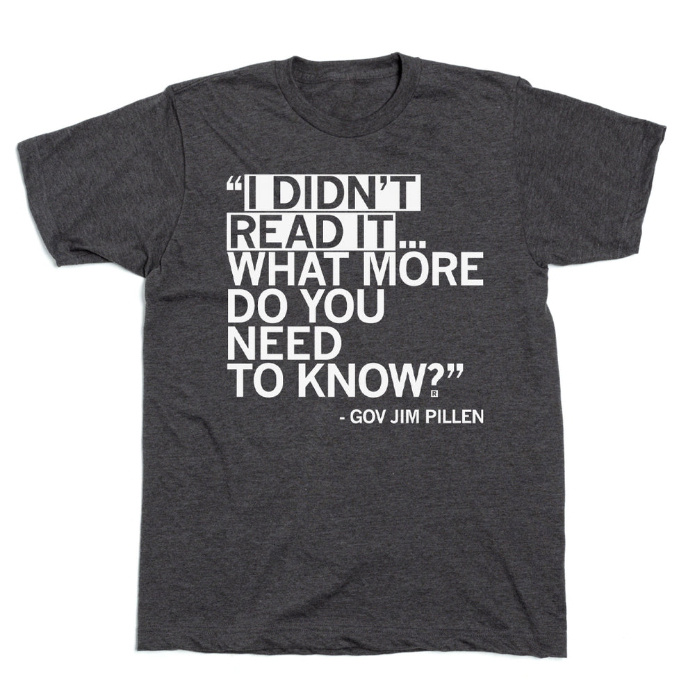 Jim Pillen Didn't Read This