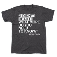 Jim Pillen Didn't Read This