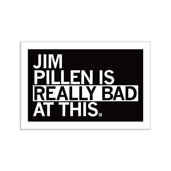 Jim Pillen Is Really Bad At This Sticker