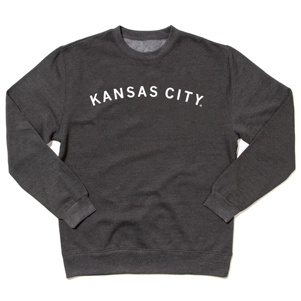 Kansas City Curved Logo Crew Sweatshirt