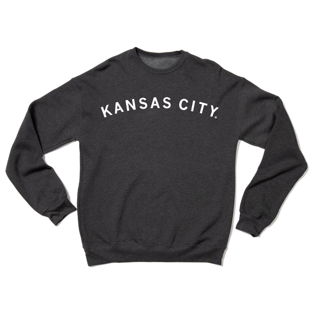 Kansas City Curved Logo Crew Sweatshirt