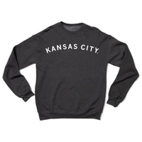 Kansas City Curved Logo Crew Sweatshirt