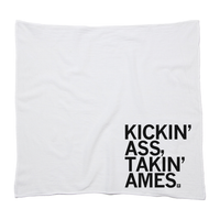 Kickin' Ass Takin' Ames Kitchen Towel