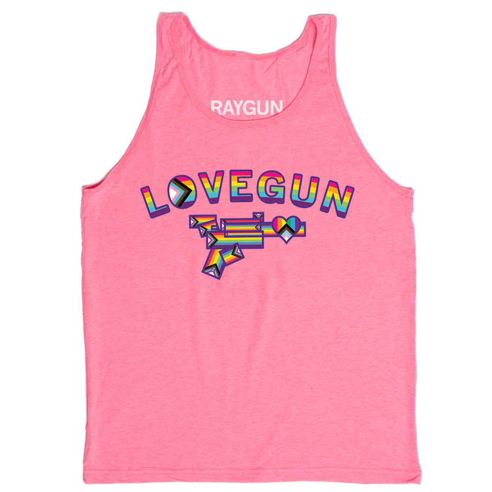 Lovegun Pride Pink Tank Top
