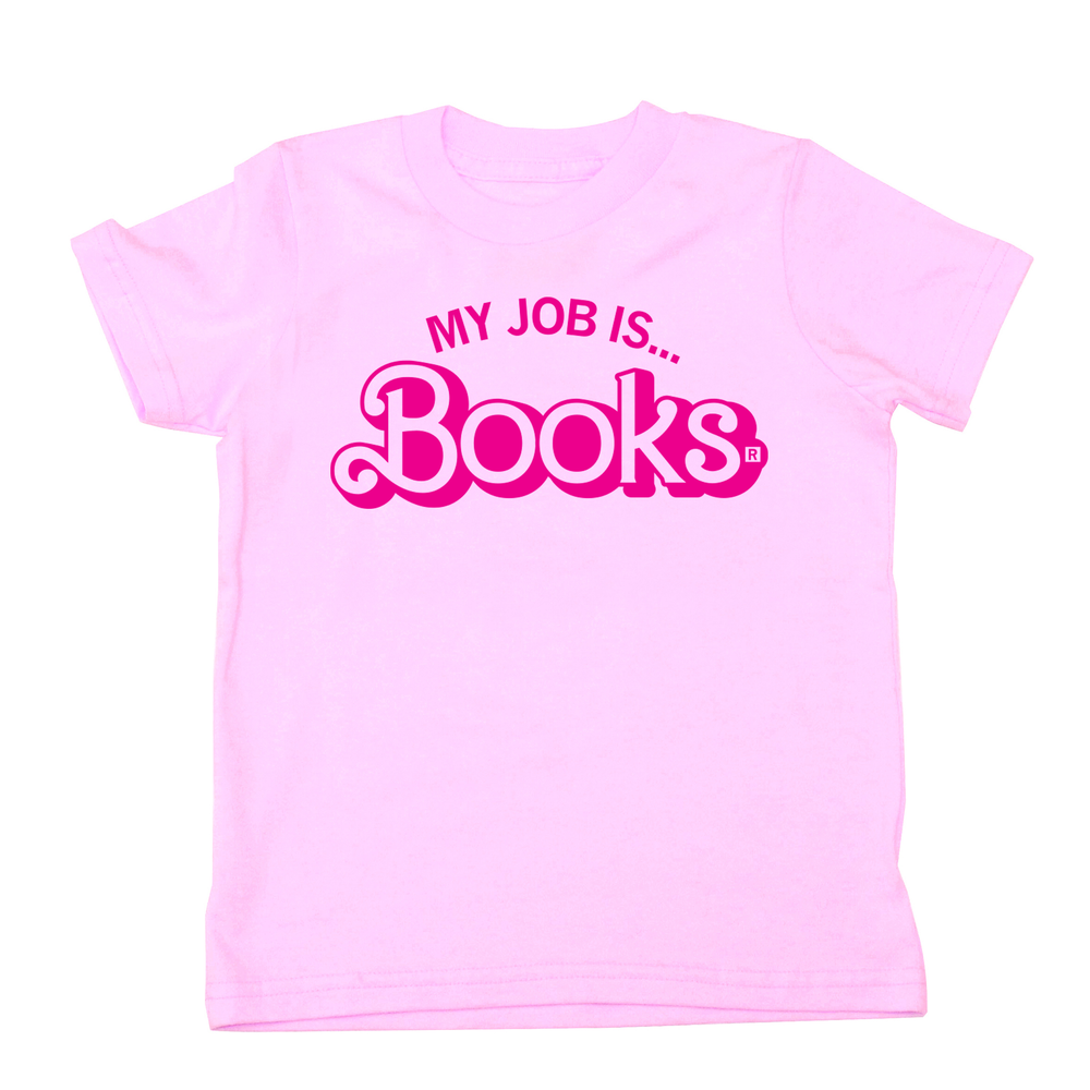 My Job Is Books Kids T-Shirt – RAYGUN