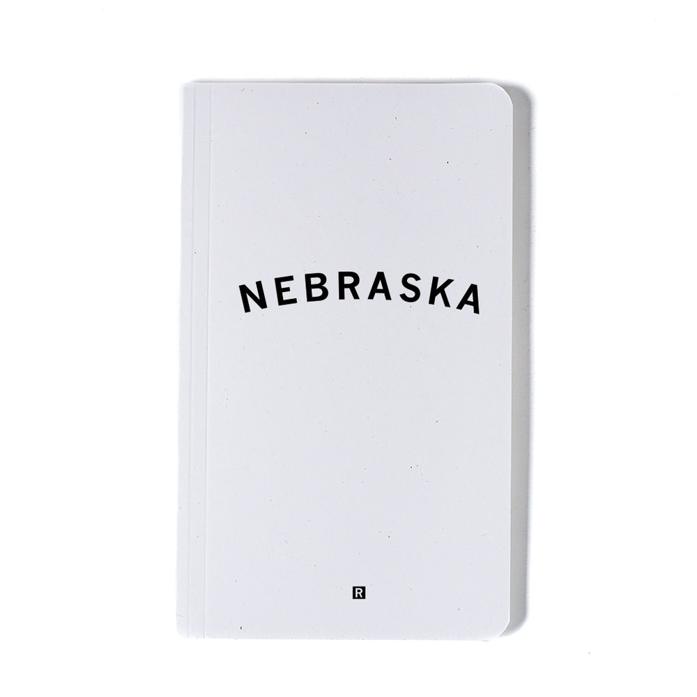 Nebraska Curved Notebook