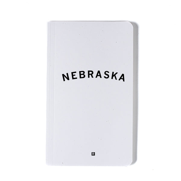 Nebraska Curved Notebook