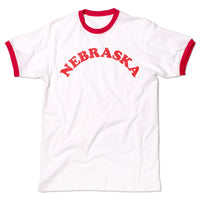 Nebraska Curved Logo Ringer