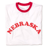 Nebraska Curved Logo Ringer