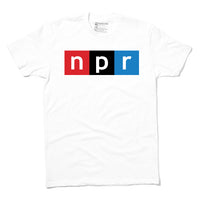 NPR Full Color Logo White