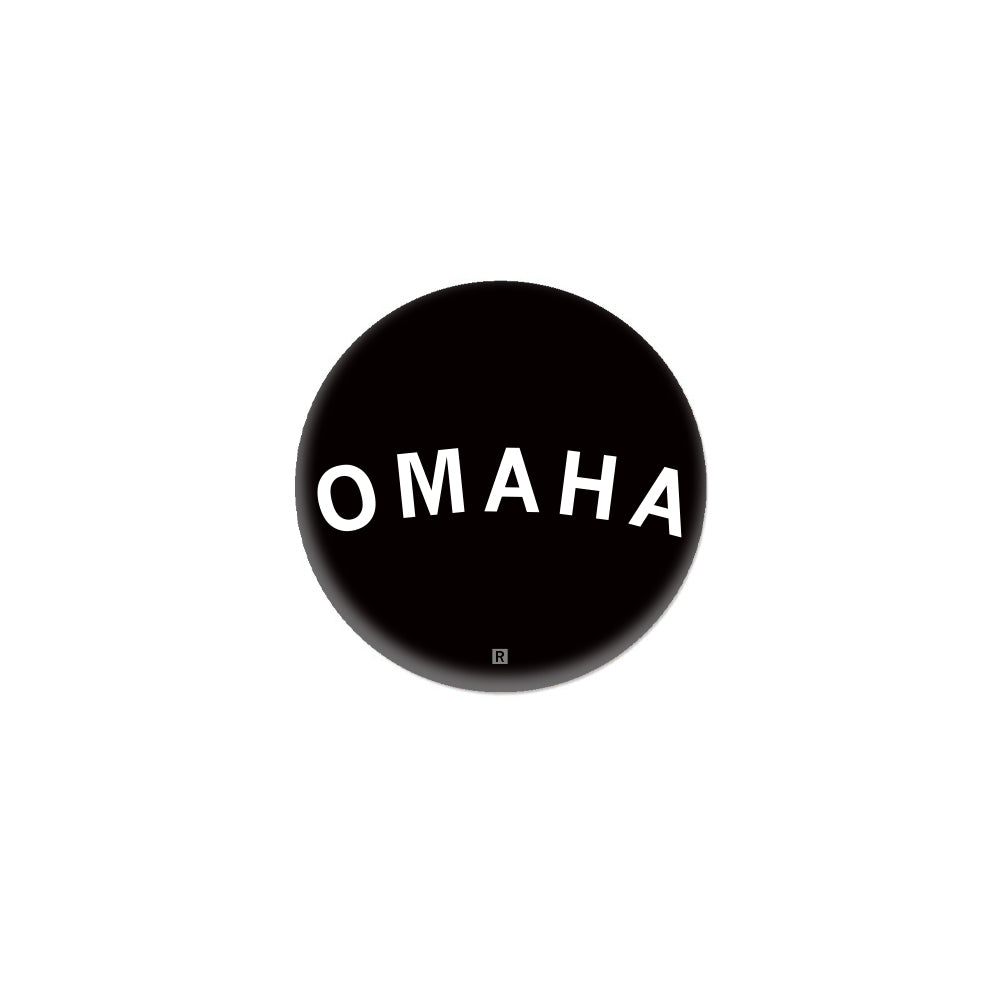 Omaha 1" Button