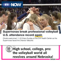 Nebraska: Volleyball Universe Black