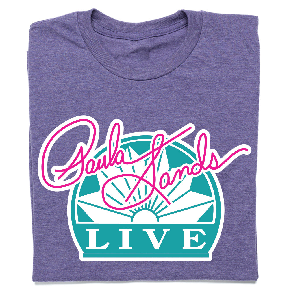 Paula Sands Live Logo Purple