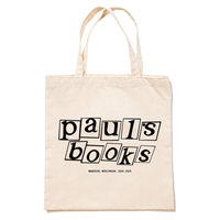Paul's Books Logo Tote Bag