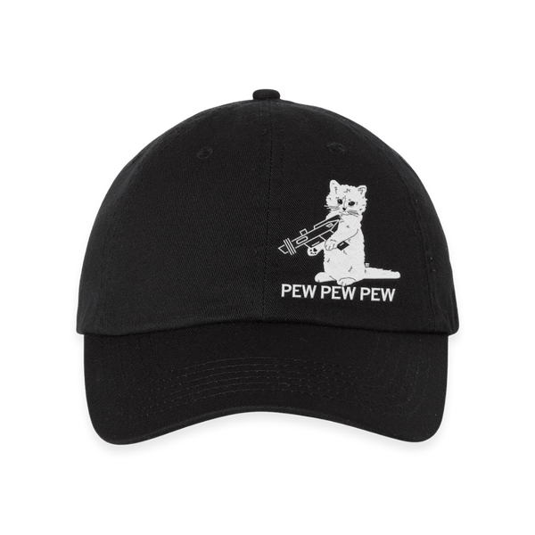 Pew Pew Pew Baseball Cap - Black