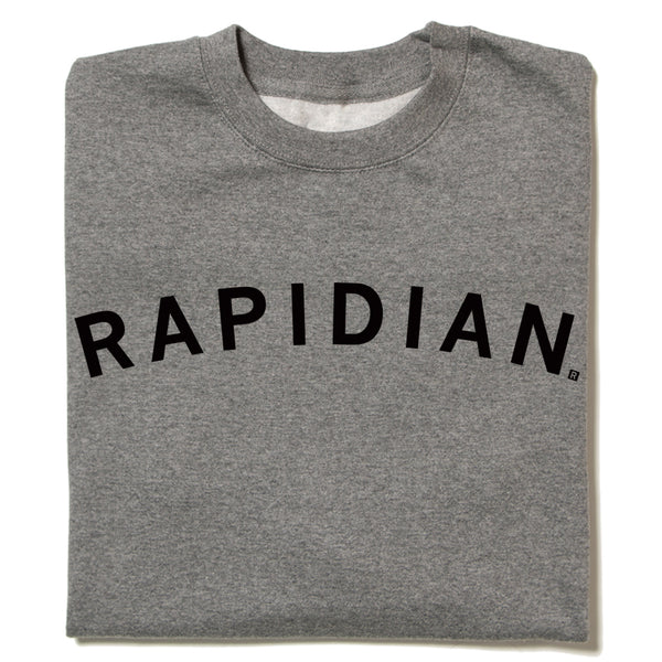 Rapidian Curved Logo Crew Sweatshirt
