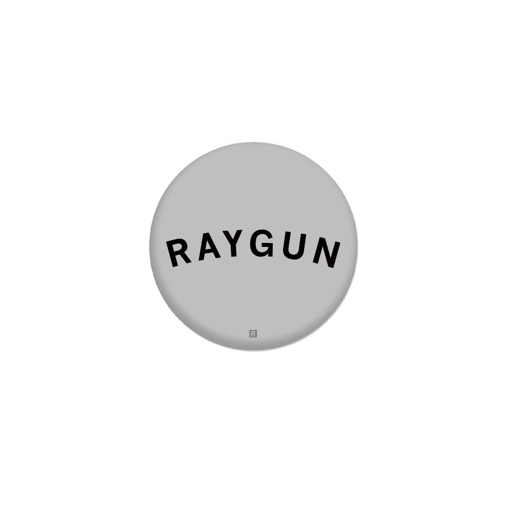 RAYGUN Text Logo 1" Button