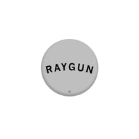 RAYGUN Text Logo 1" Button