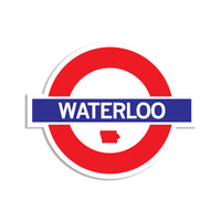 Waterloo Station Die-Cut Sticker