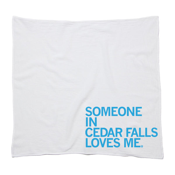 Someone Loves Me Cedar Falls Kitchen Towel