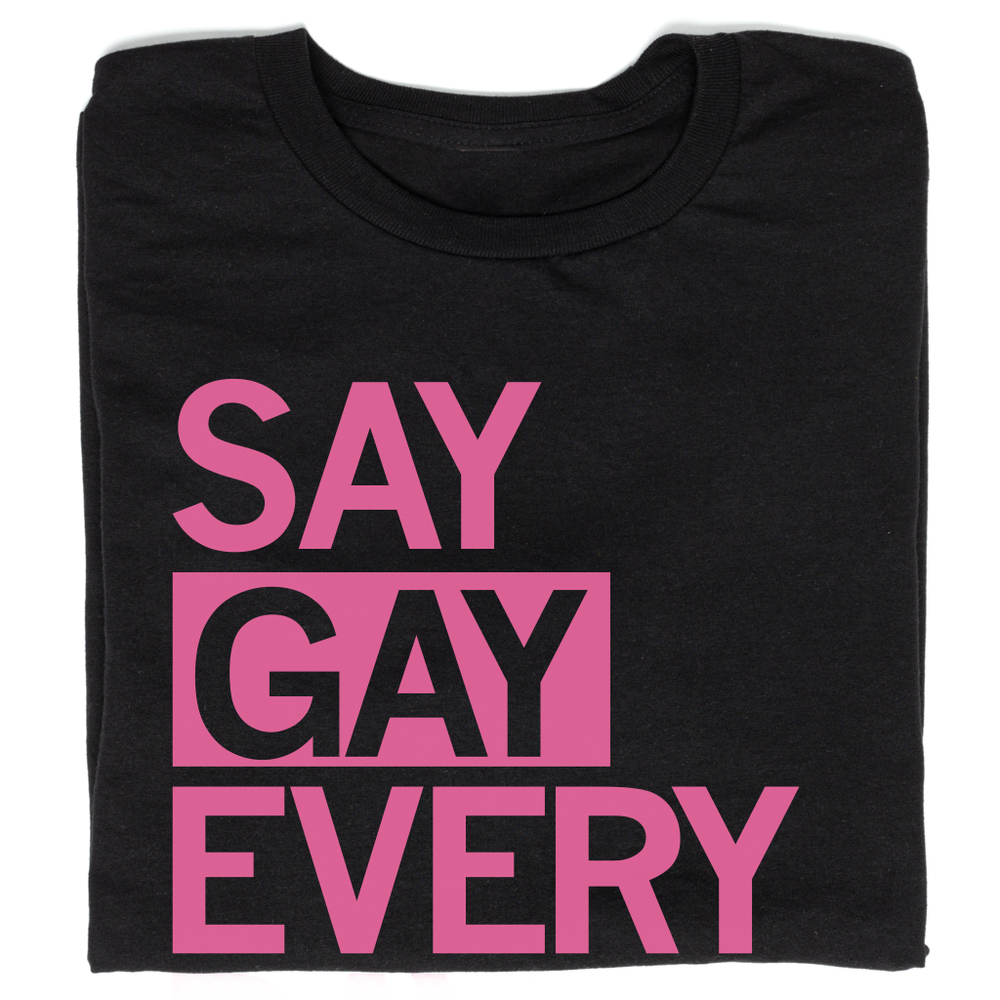 Say Gay Every Day T-Shirt