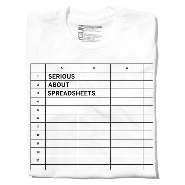 Serious About Spreadsheets