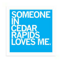 Someone Loves Me CR Sticker