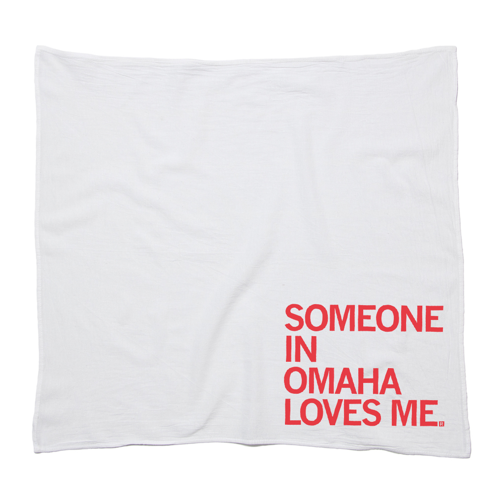 Someone Loves Me Omaha Kitchen Towel