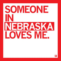 Someone Loves Me NE Sticker