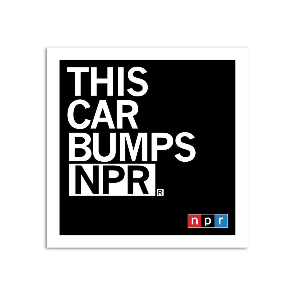 This Car Bumps NPR Sticker