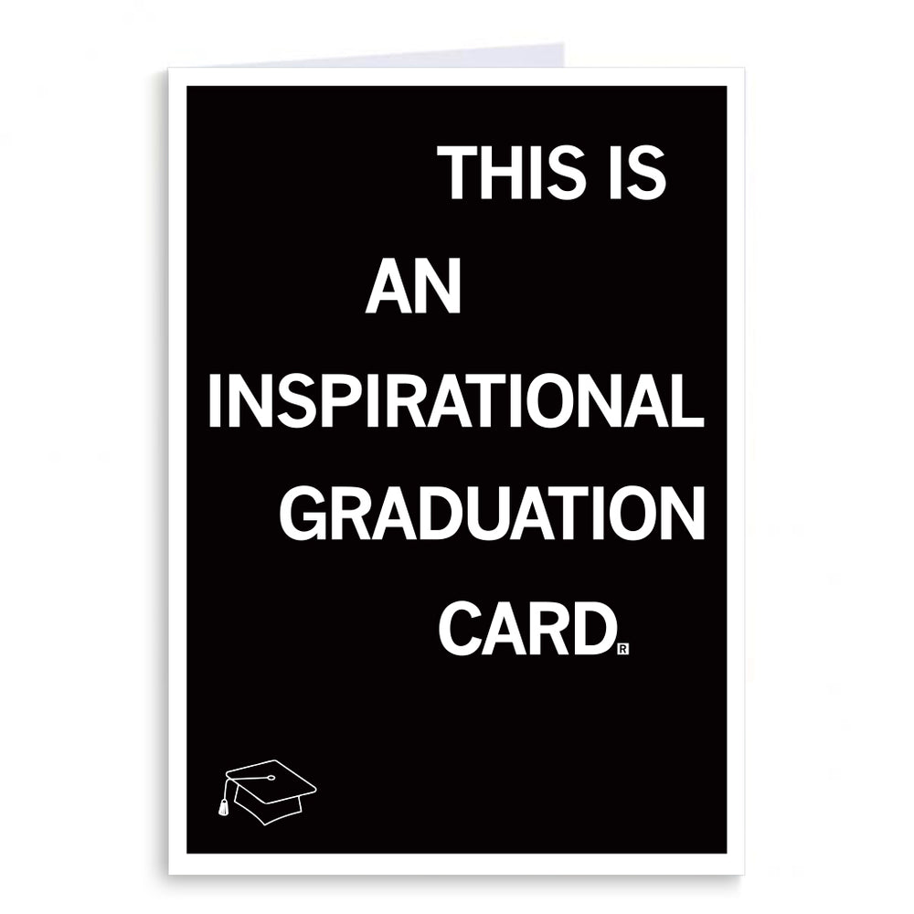 Inspirational Graduation Greeting Card