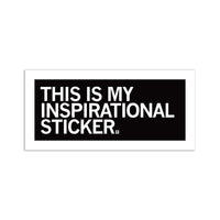 Inspirational Die-Cut Sticker