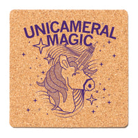 Unicameral Magic Cork Coaster