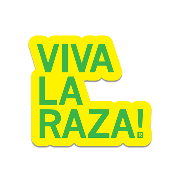 Ali Raza Sticker Viva La Raza Die-Cut Sticker – RAYGUN
