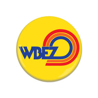 WBEZ Vintage Logo Gold Button