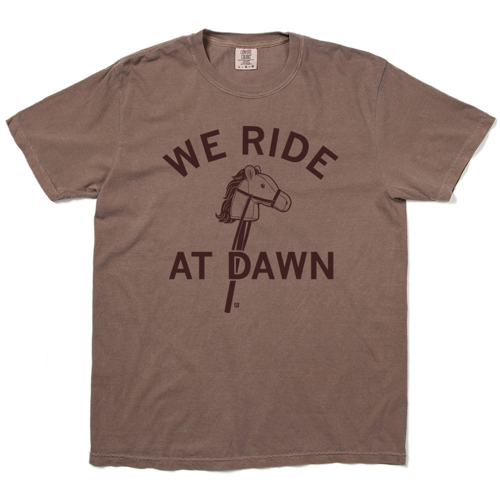 We Ride At Dawn Brown Heavyweight