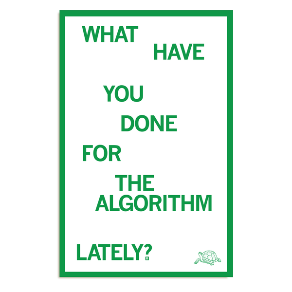 The Algorithm Poster