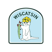 wisCATsin Die-Cut Sticker