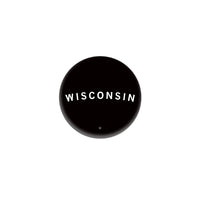 Wisconsin Curved Logo 1" Button