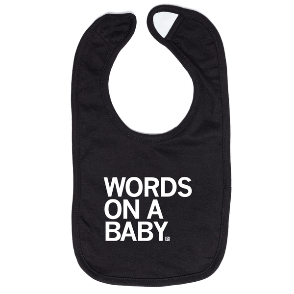 Words On A Baby Bib